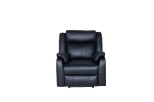 VI Pinnacle Leather Upholstered Single Seater Electric Recliner Lounge thumbnail 3