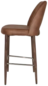 EZ STOOL ALBURY SIDE 750 METAL LIGHT WALNUT thumbnail 12