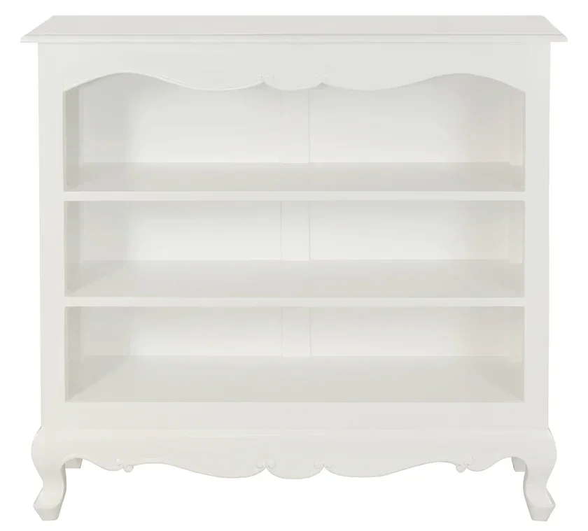 CT Queen Anne Solid Timber 3 Tier Bookcase