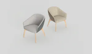 OL Mesa Fabric Upholstered Breakout Armchair thumbnail 10