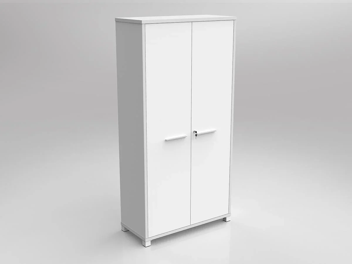 OL Axis Cupboard Lockable Storage Cabinet - 1.8 M High