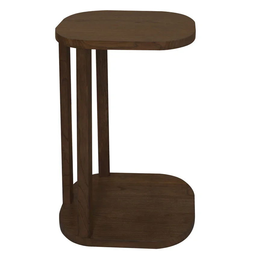 CT Oslo Solid Mindi Timber Side Table
