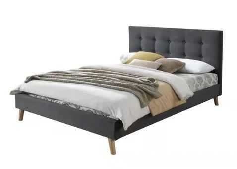 EL Burzaco Fabric Upholstered Bed