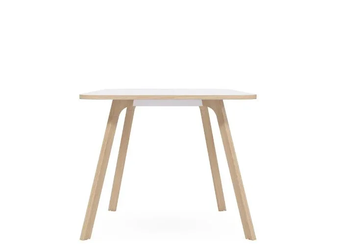 DD Toro Metal Base Square High Meeting Table