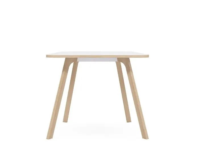 DD Toro Metal Base Square High Meeting Table
