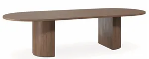 DD Luxor Custom Made D End Boardroom Table thumbnail 2