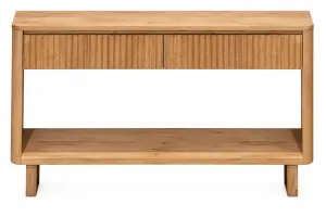 MD Oscar Solid Timber 2 Drawer Hall Table thumbnail 1