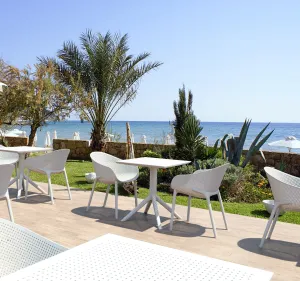FL Sky 4 Peace Hospitality Square Folding Dining Table & Chair Set thumbnail 15