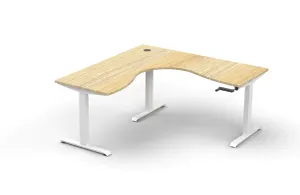 RL Boost Crank Single User Height Adjustable Corner Workspace thumbnail 6