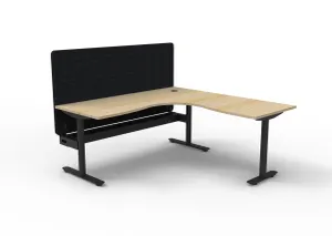 RL Halo Static Corner Workstation with Eco Panel Screen thumbnail 15