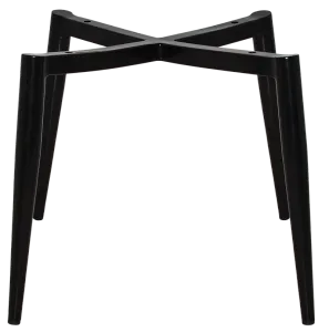 EZ Albury Black Metal Leg Upholstered Hospitality Dining Armchair thumbnail 5