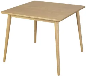 CT Nobu Oak Square Dining Table in Natural Finish thumbnail 1