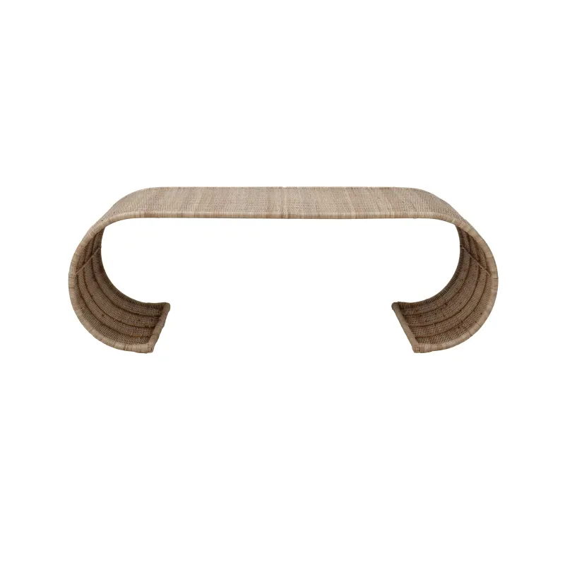 CR Hampton Natural Rattan Coffee Table