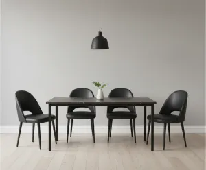 FL Orleans Fabric Upholstered Aluminium Legs Hospitality Dining Chair thumbnail 13