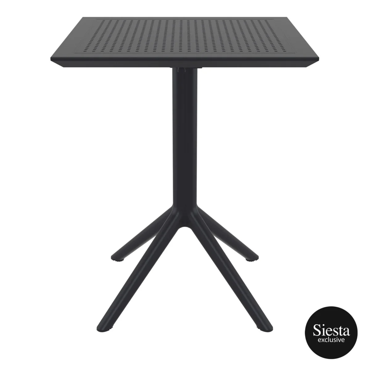 FL 5 Piece Hospitality Square Folding Dining Table & Maya Chair Set thumbnail 7