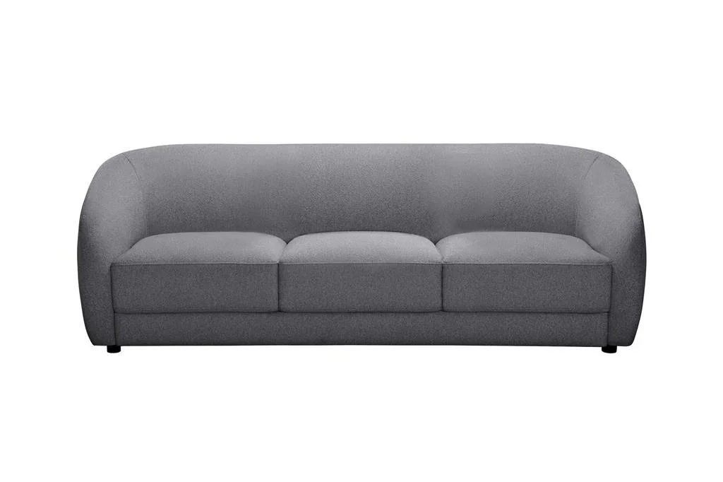 VI Cleo Fabric Upholstered 3 Seater Sofa