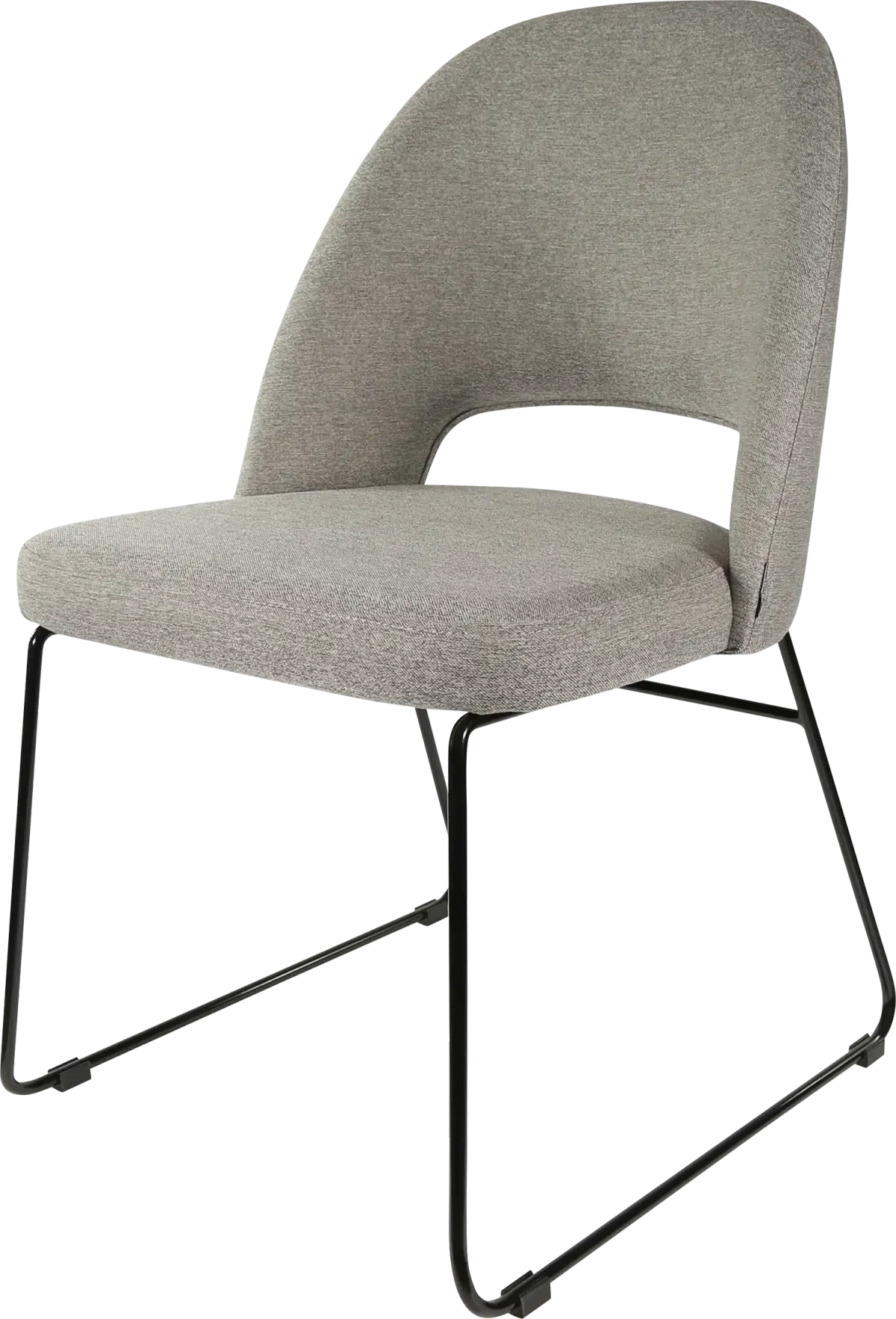 FL Semifreddo Fabric Upholstered Sled Base Hospitality Chair
