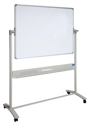 VC EverWrite Porcelain Reversable Mobile Whiteboard