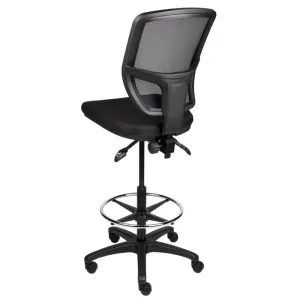 MA Lily Mesh Back Drafting Chair with Arms thumbnail 4