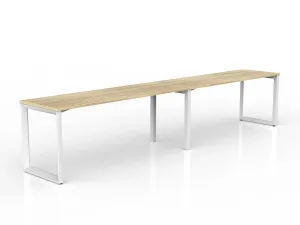 OL Anvil 2-User Workspace – Oak Top with White Frame thumbnail 7