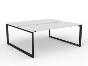 OL Anvil 2-User Double Sided Workspace – White Top with Black Frame thumbnail 12