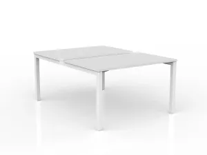 OL Axis 2-User Double Sided Workspace – White Top White Frame thumbnail 15