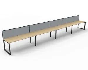 RL Infinity Loop Leg Single Sided Workstation with SHUSH30 Screen thumbnail 19