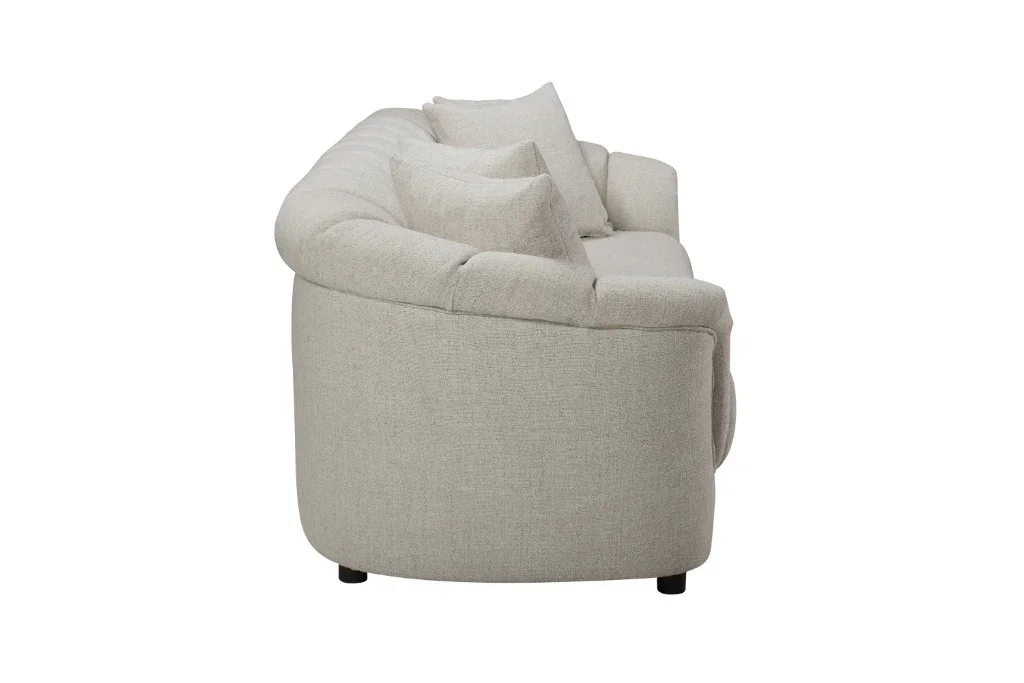 VI Eastwood Fabric Upholstered 4 Seater Sofa