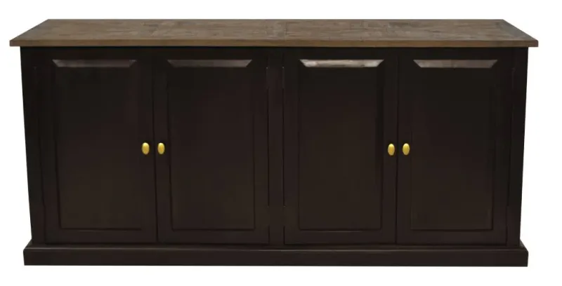 VI Velino Solid Timber 4 Door Buffet
