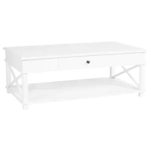 SH Mateo Solid Timber 1 Drawer Coffee Table thumbnail 2