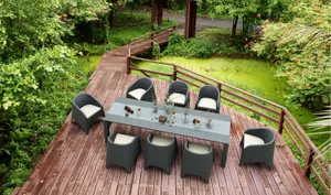 FL Aruba Hospitality Outdoor Stackable Armchair with Cushion thumbnail 9