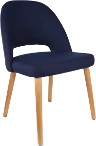 FL Semifreddo Fabric Upholstered Timber Legs Hospitality Chair thumbnail 3