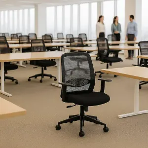 ST Santa Mesh Back Task Chair with Arms thumbnail 7