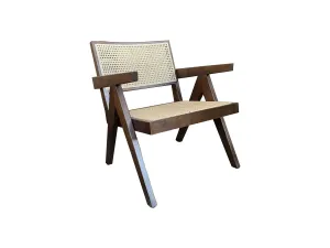 MF Pier Timber Framed with Natural Rattan Lounge Chair thumbnail 8