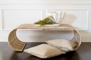 CR Hampton Natural Rattan Coffee Table thumbnail 3