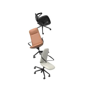 OL Nico Genuine Leather Midback Executive Chair thumbnail 8