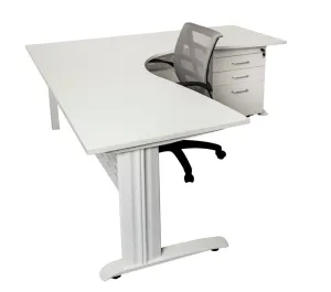 RL Span Metal Leg Corner Workstation thumbnail 2