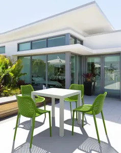 FL Air Hospitality Outdoor Stackable Chair thumbnail 12