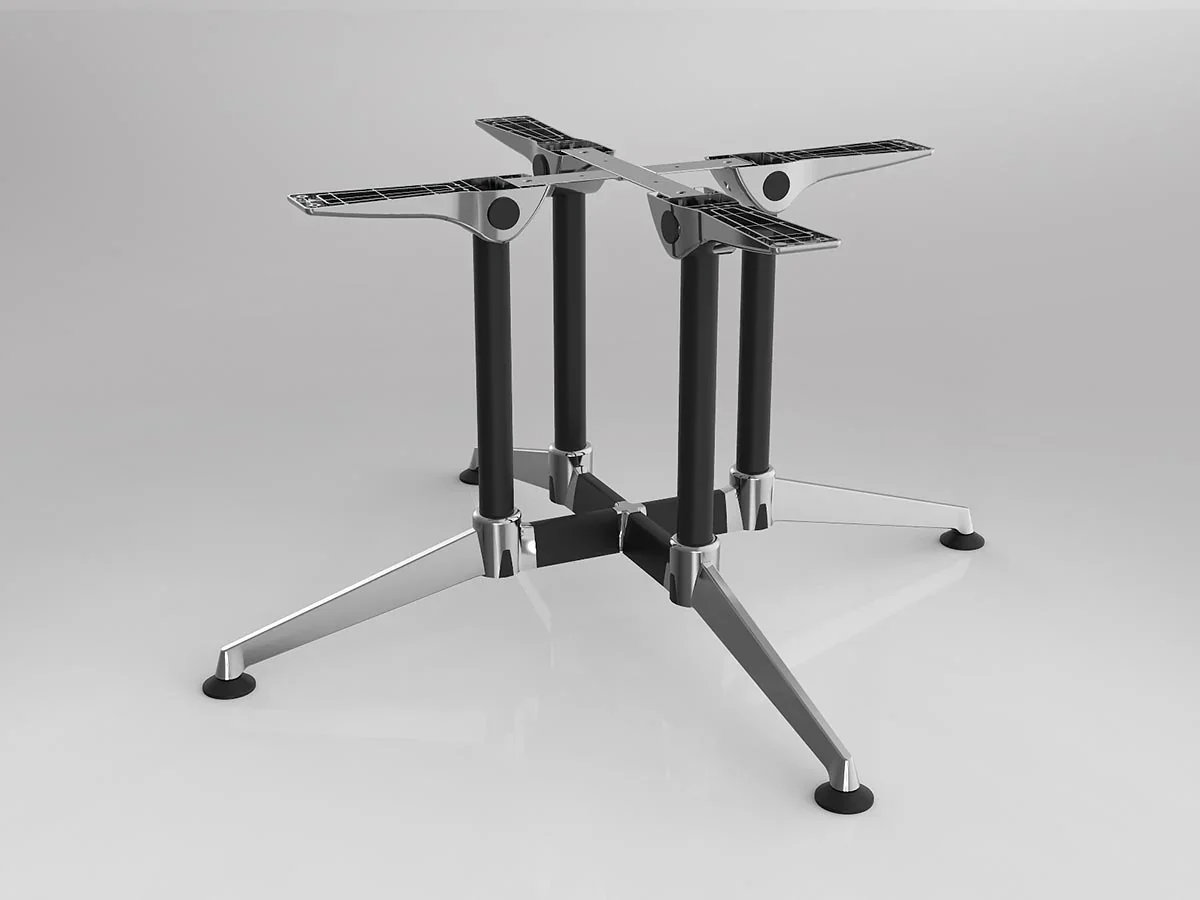 OL Modulus Metal Round or Square Meeting Table Frame
