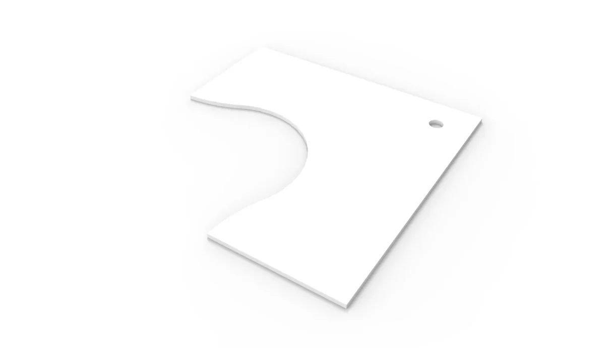 RL Rapid Melamine Board Corner Desk Top