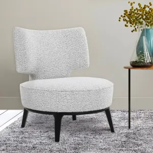 VI Nasa Fabric Upholstered Timber Legs Occasional Chair thumbnail 2