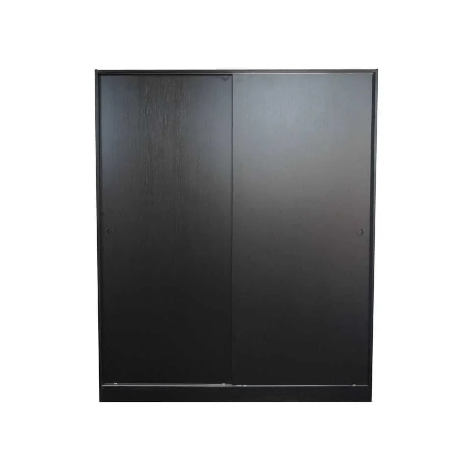 HE Randwick 5 Drawer Sliding Door Wardrobe with Hanging Rails
