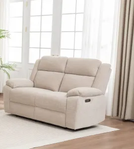 VI Dream Fabric Upholstered 2 Seater Electric Recliner Lounge thumbnail 1