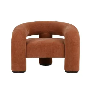 CR Trinom Fabric Upholstered Timber Leg Armchair thumbnail 3