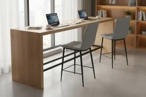 MD Rouse PU Leather Upholstered Bar Stool thumbnail 3
