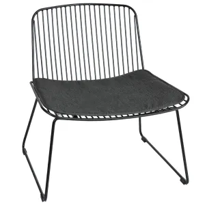 SH Angel Lounge Chair Black thumbnail 1