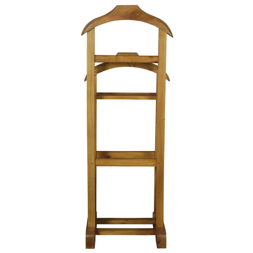 CT Nueva Solid Timber Double Valet Coat & Hat Stand