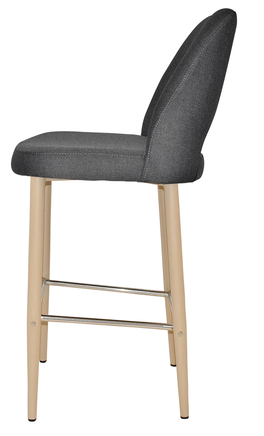 EZ STOOL ALBURY SIDE 750 METAL BIRCH