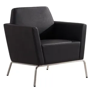 ST Jaden PU Leather Upholstered Single Seater Breakout Lounge thumbnail 1