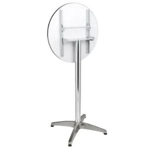 MA Milan Aluminium Hospitality Outdoor Round Folding Bar Table thumbnail 2
